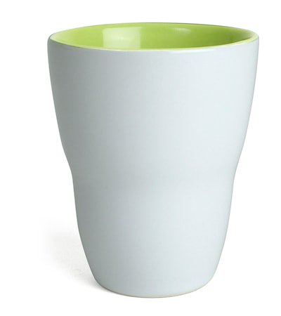 Kopp Venus, hvit/lime