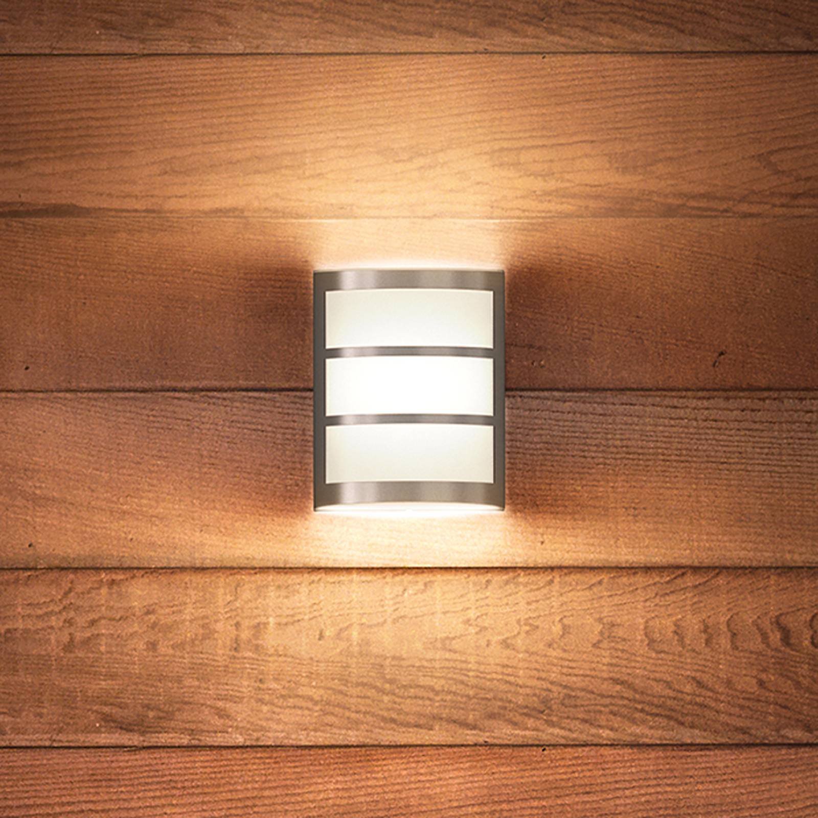 Trendy LED-utevegglys Python