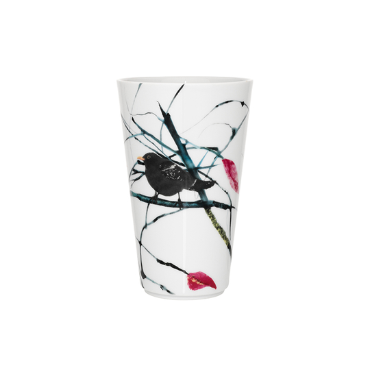 Porsgrunds Porselænsfabrik Vase Maud Magnolia Tree Liten
