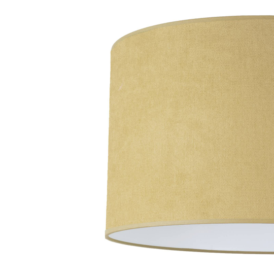 Bordlampe Pastell Roller høyde 30 cm gul