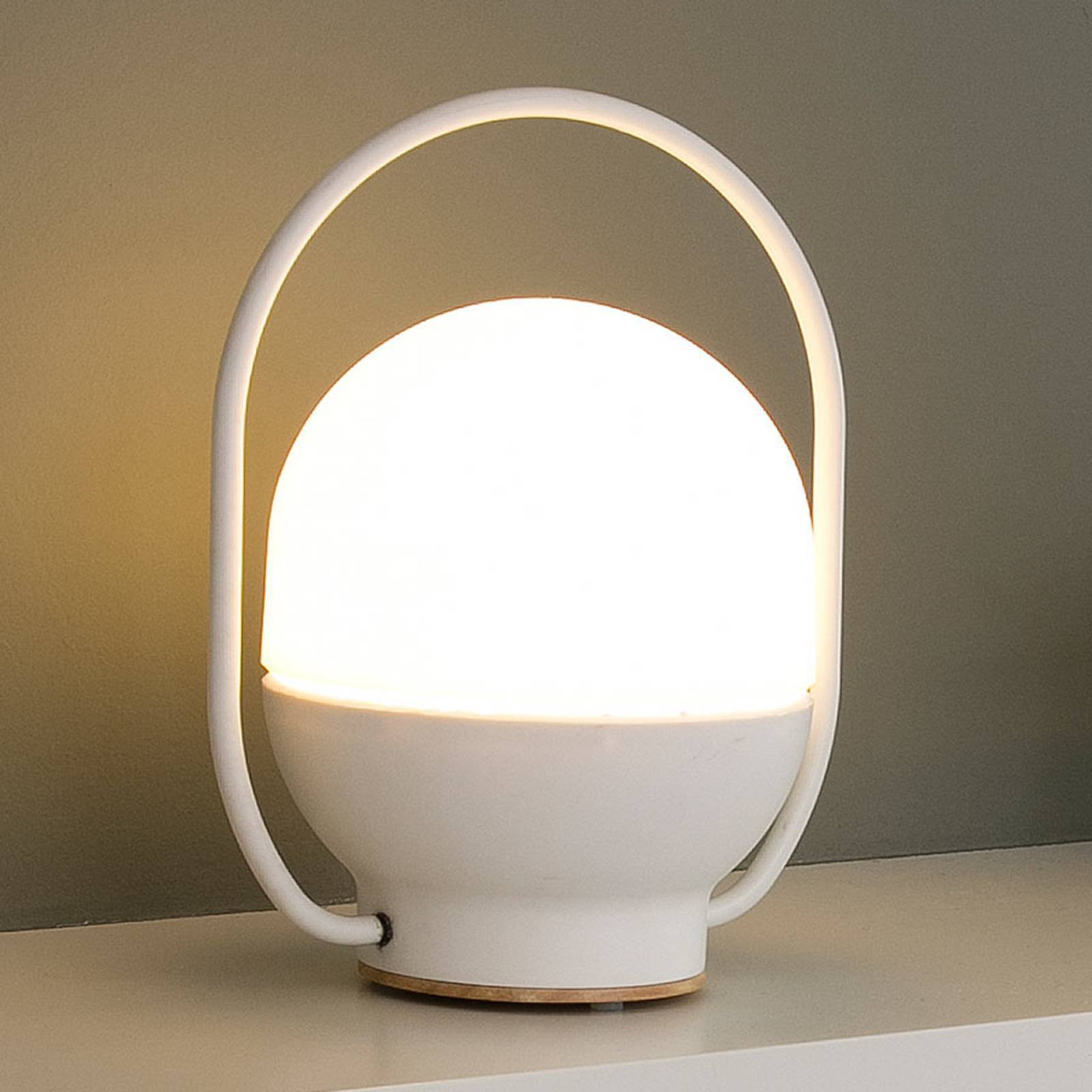 Bærbar LED-bordlampe Take away med USB