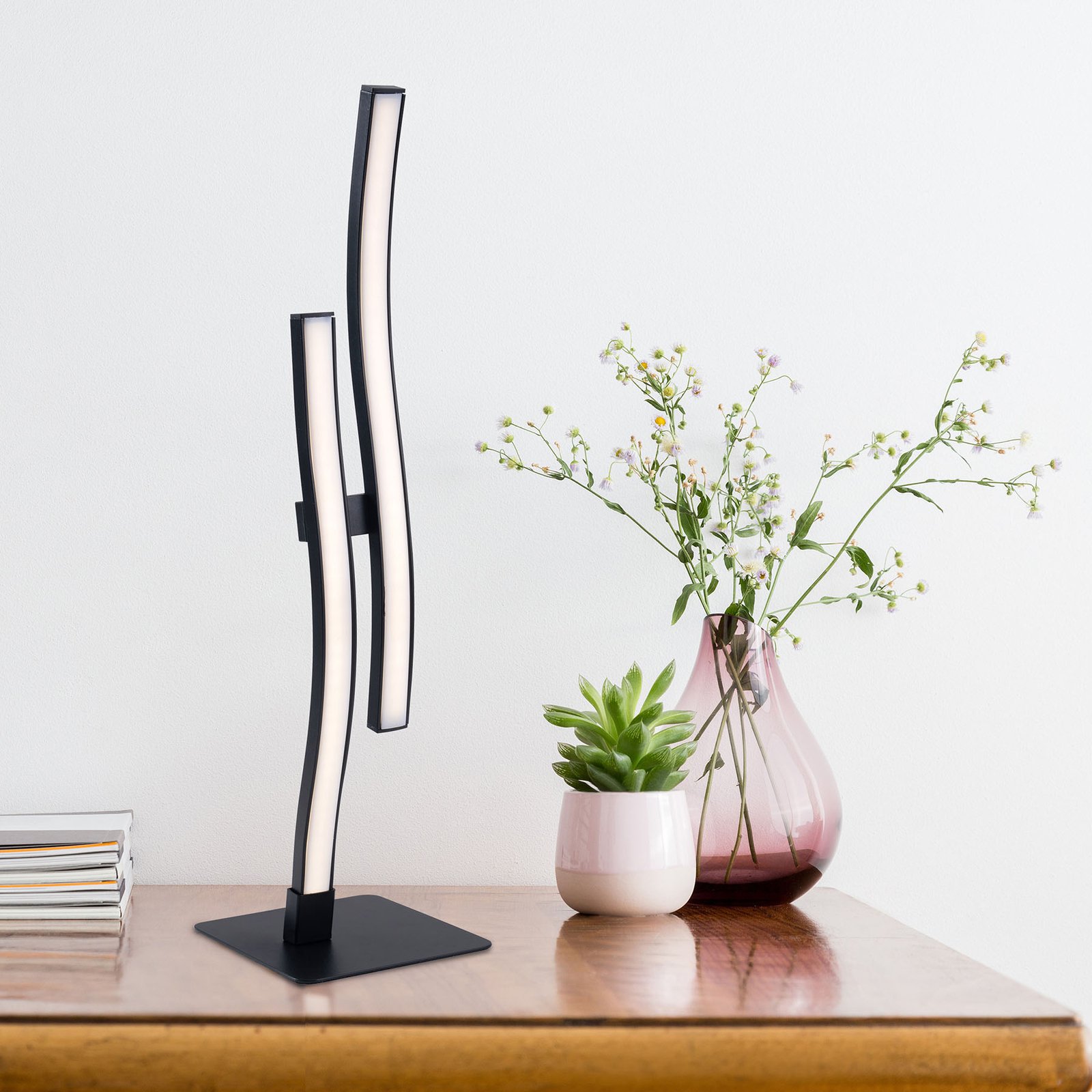 Onda LED-bordlampe, 2 lyskilder