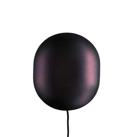 Clam vegglampe, Burned Black