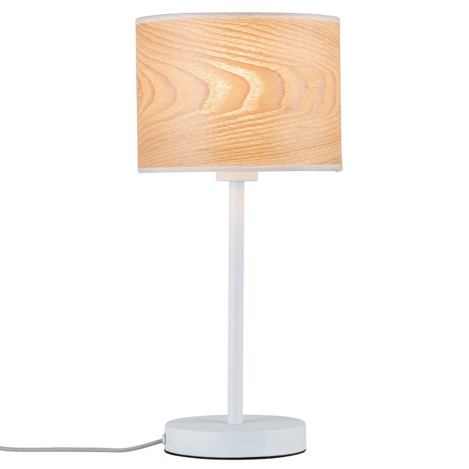 Et ekte naturprodukt - bordlampe Neta i tre