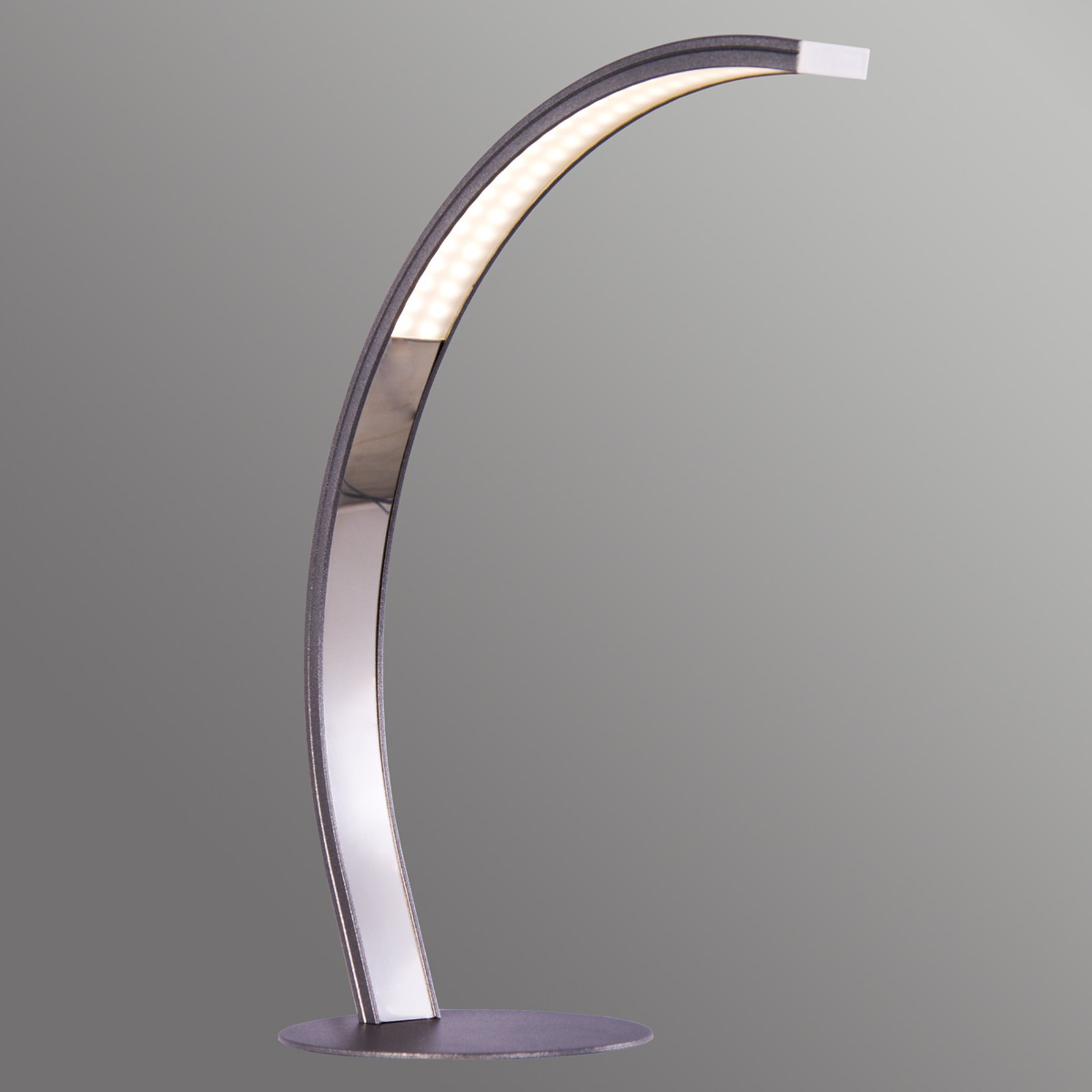 Bøyd LED bordlampe Largo