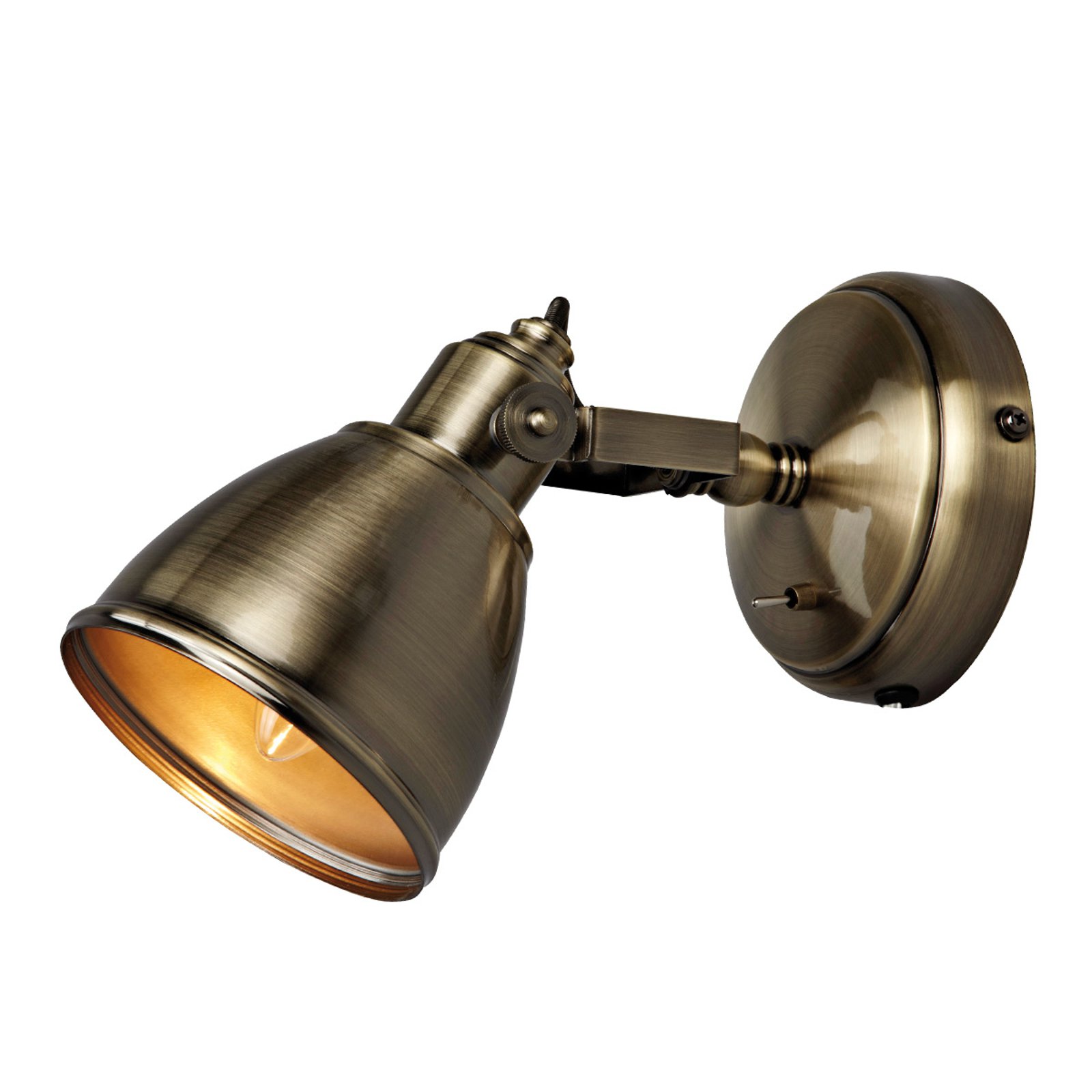 Nydelig formet vegglampe FJÄLLBACKA