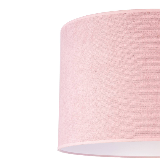 Bordlampe Pastell Roller høyde 30 cm rosa