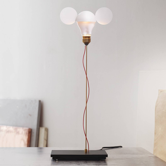 I Ricchi Poveri Toto - designer-bordlampe hvit