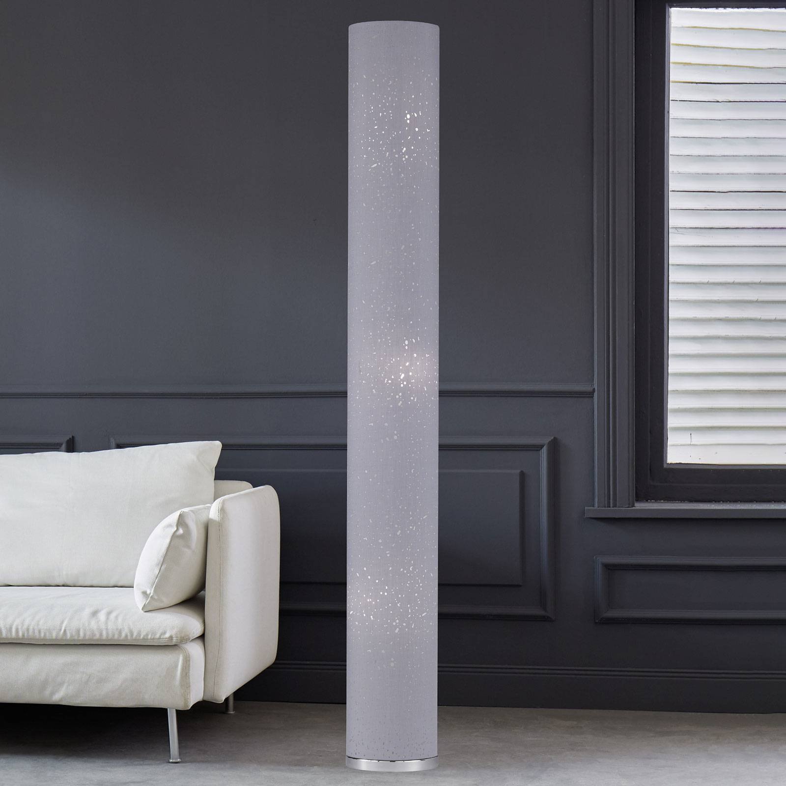 Gulvlampe Thor 156 cm i grått