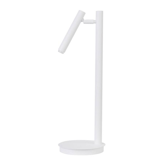 Sopel bordlampe hvit