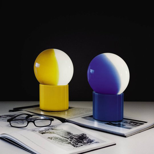 Martinelli Luce Pulce bordlampe, blå