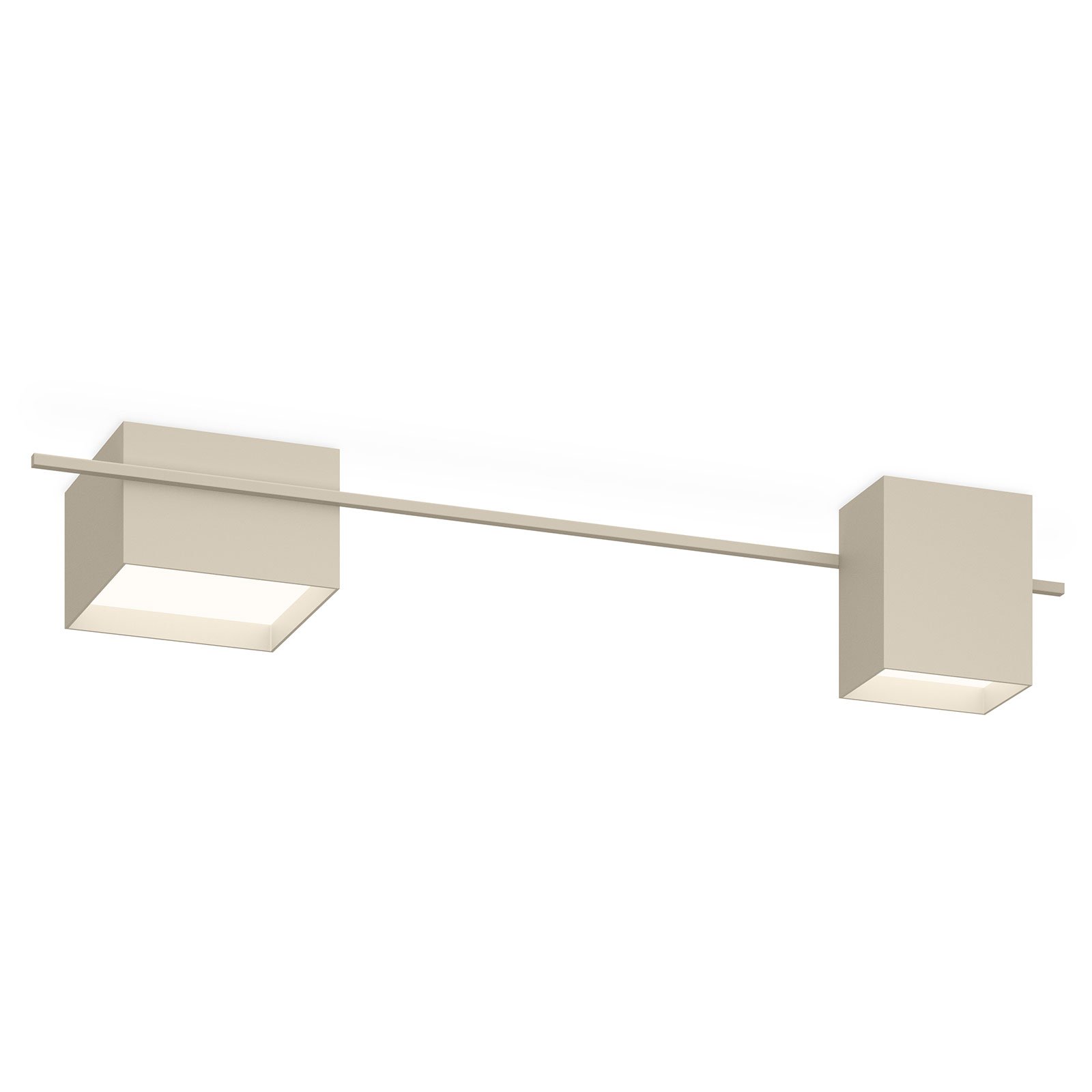 Vibia Structural 2640 taklampe, lysegrå