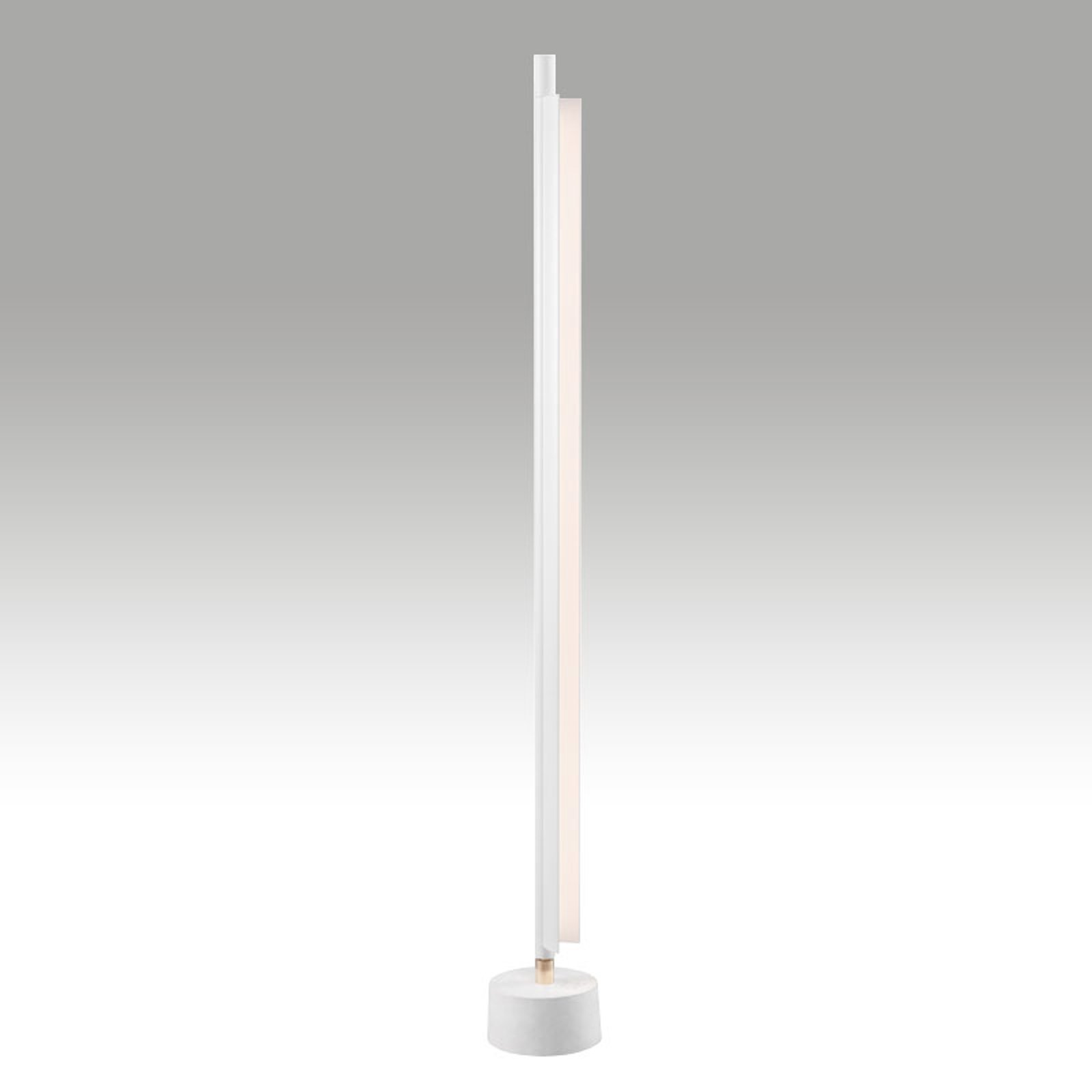 Space B - hvit LED-gulvlampe