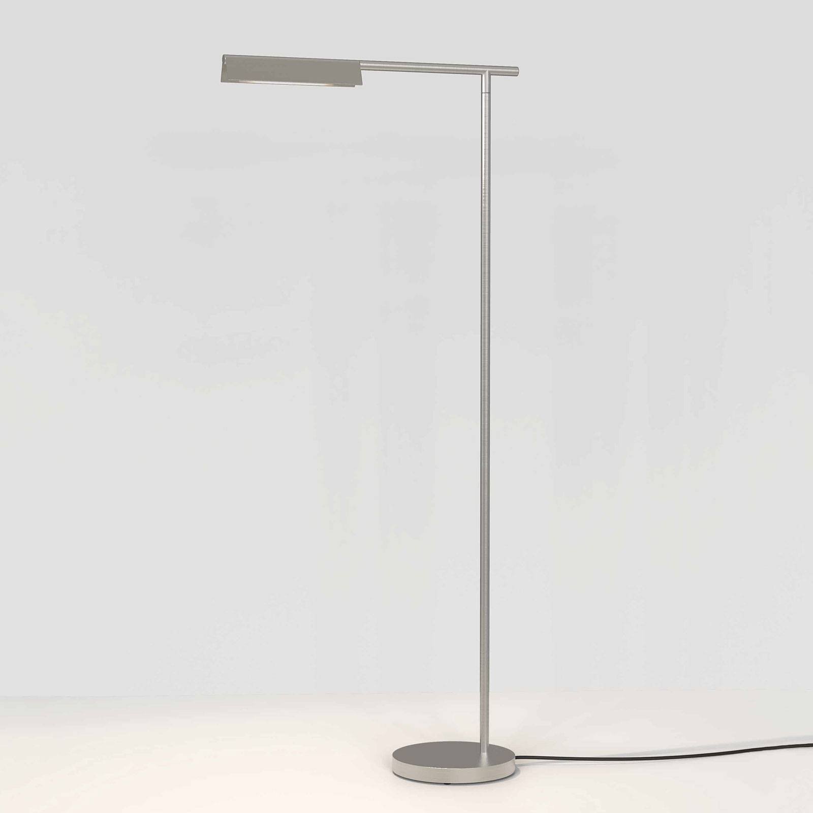 Astro Fold LED-gulvlampe, matt nikkel