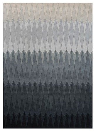Acacia Teppe Ull Grå 170x240 cm