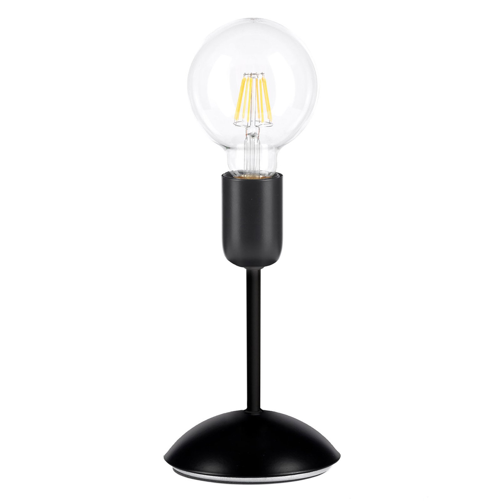 Bordlampe Mantis i svart, 1 lyskilde
