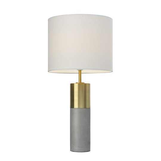 Villeroy & Boch Turin bordlampe, betongstil 25 cm