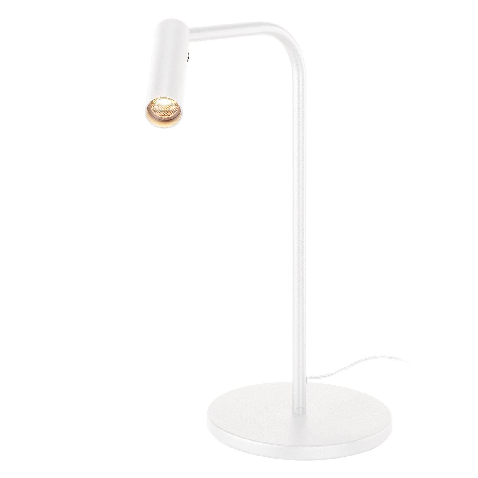 SLV Karpo LED-bordlampe med dimmer, hvit