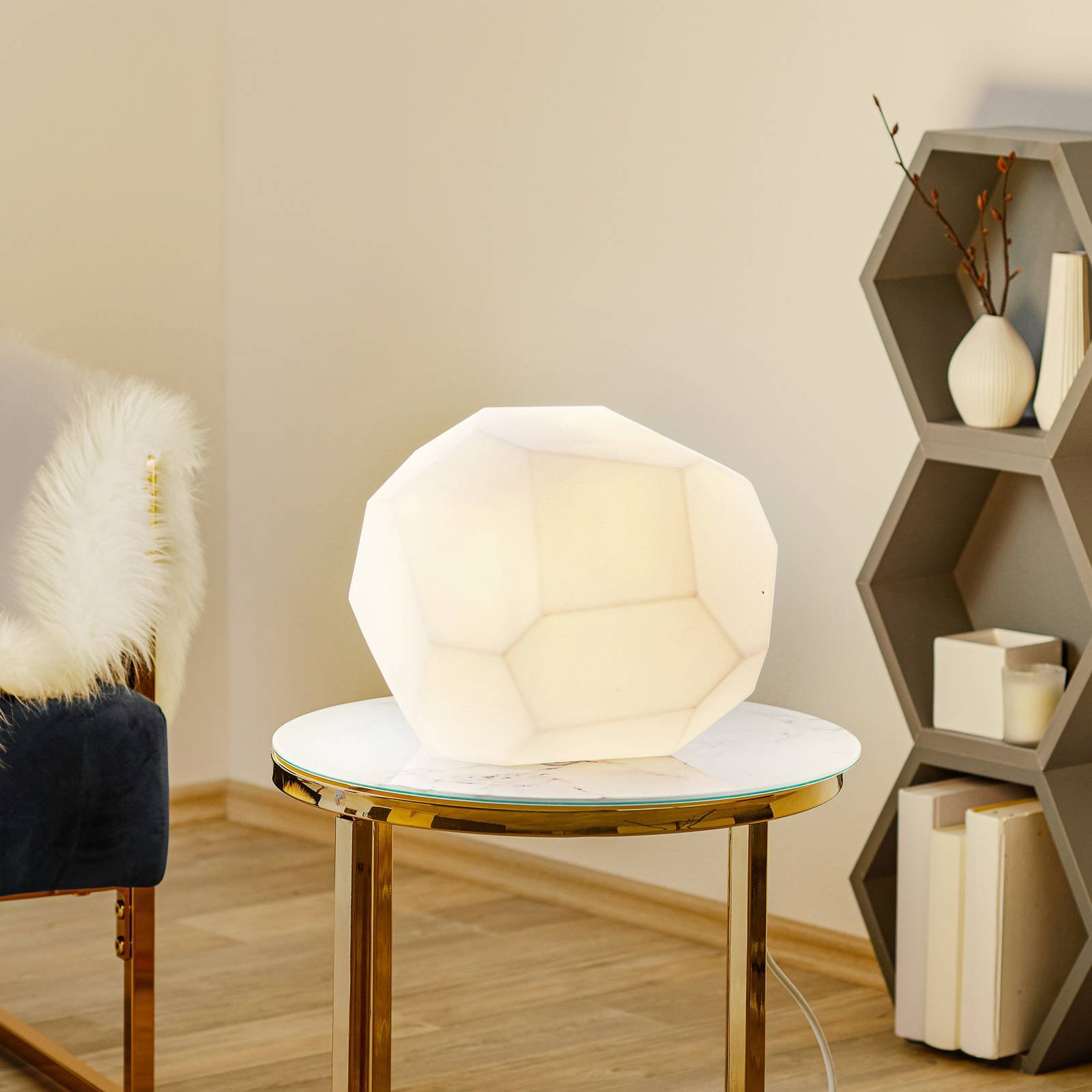 Innermost Asteroide - bordlampe av plast