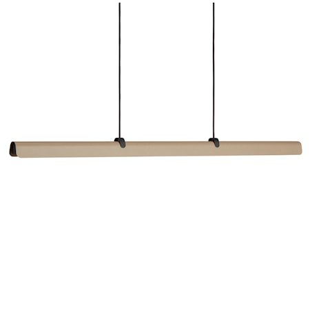 Fold Pendel Antrasitt/Sandstruktur Linjær 118 cm