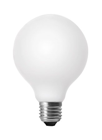 Lyspære Opal LED 80 mm