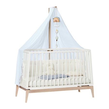 Himmel til Linea og Luna barneseng Dusty Blue
