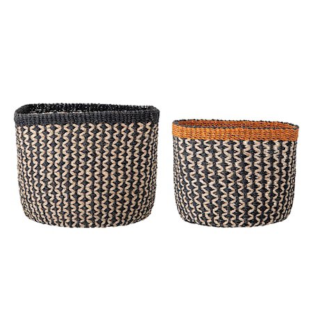 Kurver Multi-color Abaca sett med 2