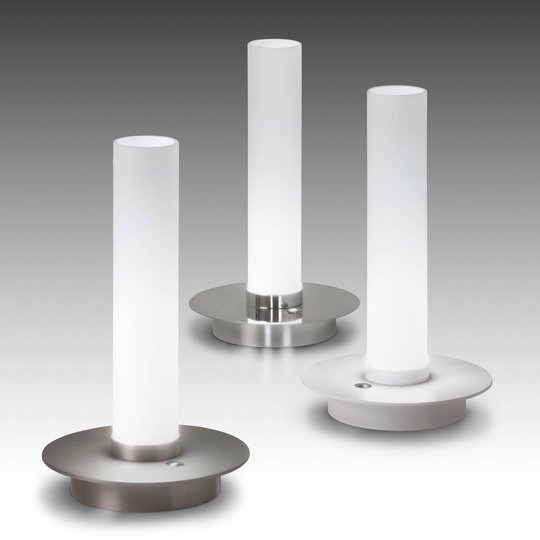 LED-bordlampe Candle, hvit
