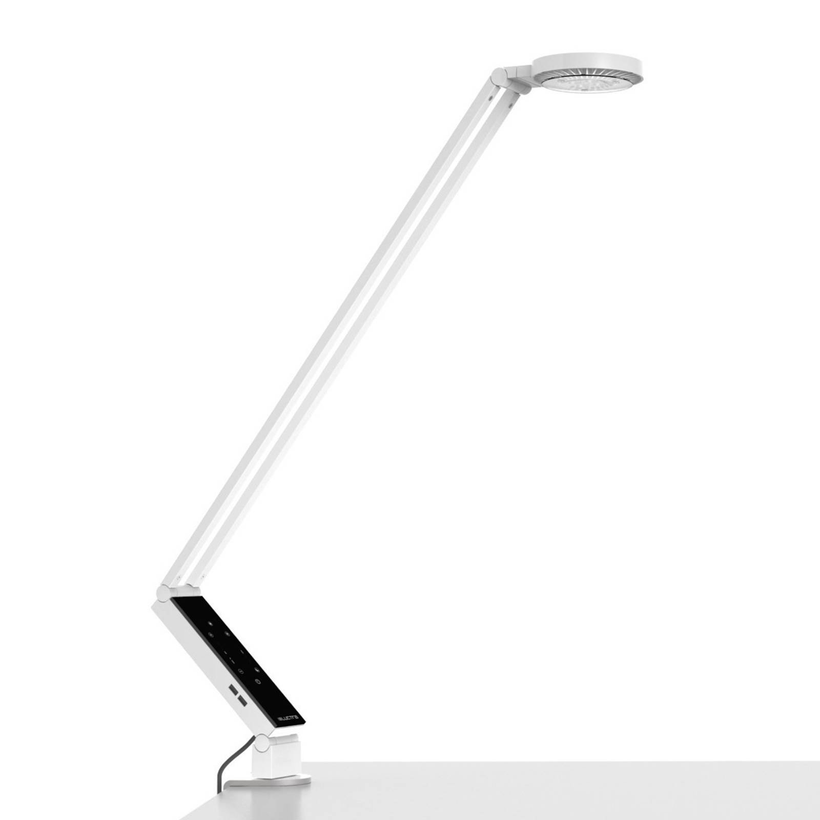 Luctra TableProRadial bordlampe klemme hvit