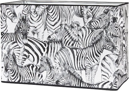 Rakel Lampeskjerm Zebre 40 cm