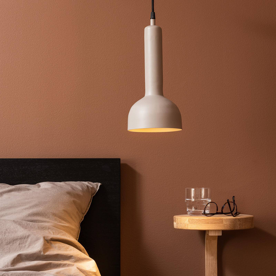 PR Home Bainbridge hengelampe Ø 15 cm beige