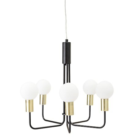 Taklampe White Metall Ø53xH48 cm