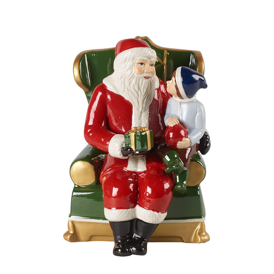 Villeroy & Boch Christmas Toy's Figur Julenisse i Lenestol