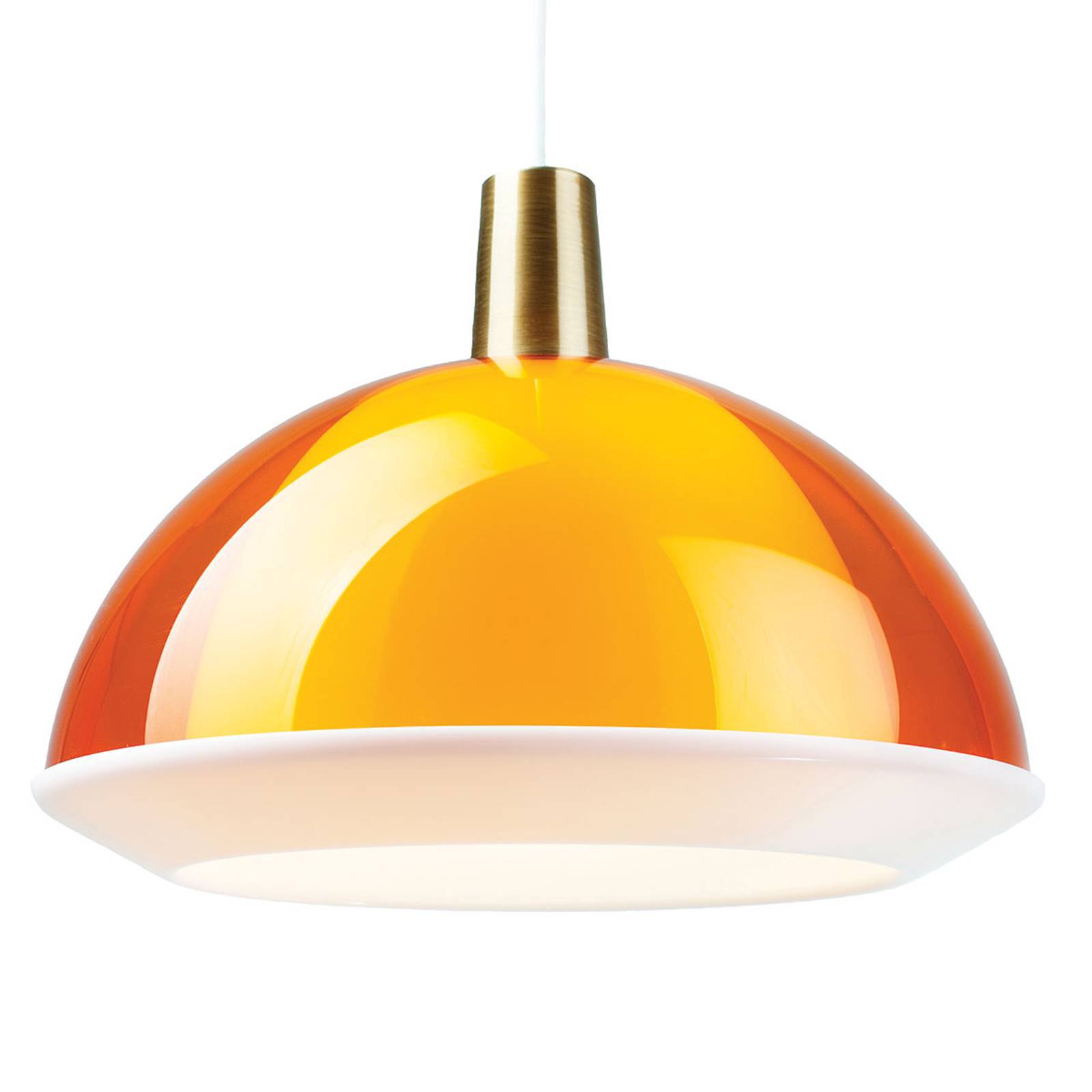 Innolux Kuplat 400 pendellampe, 40 cm, oransje