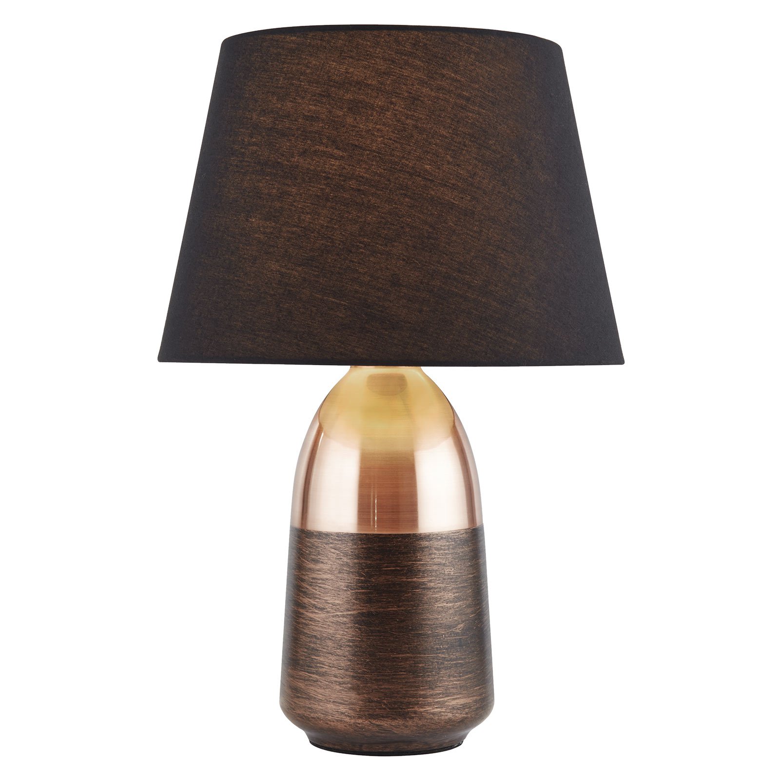 Bordlampe EU700341 i svart- og kobber