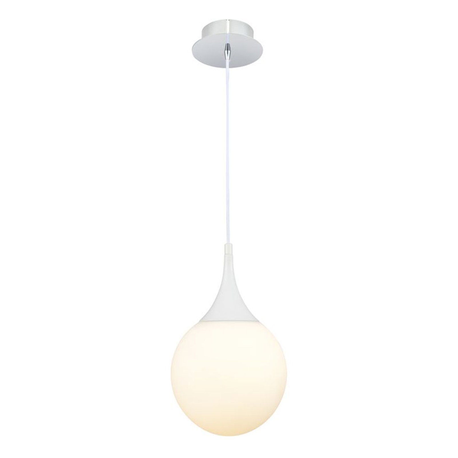 Snøhvit pendellampe Dewdrop - 20 cm
