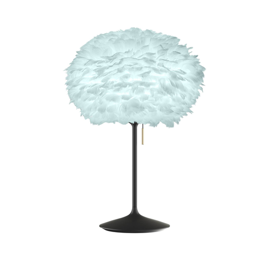 UMAGE Eos Medium bordlampe lyseblå/svart
