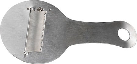 Trøffeljern/sjokoladerivjern stål justerbart L18cm