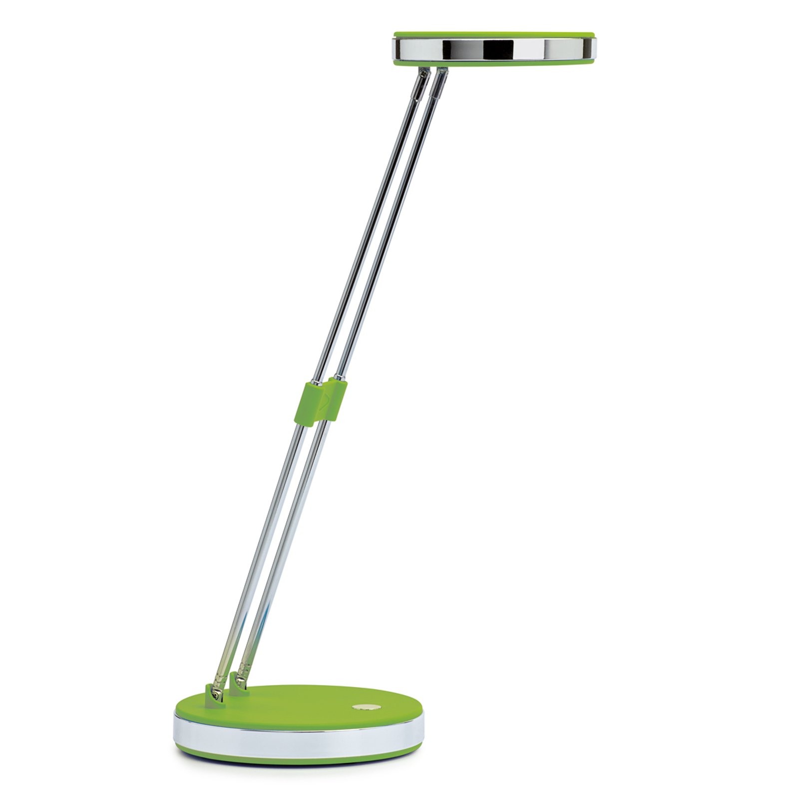 Puck trendy LED-skrivebordslampe i grønn