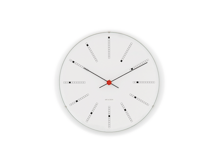 Arne Jacobsen Bankers veggklokke, Ø 21 cm