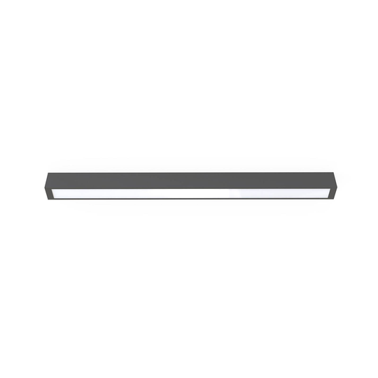 Taklampe Straight grafitt 92 cm
