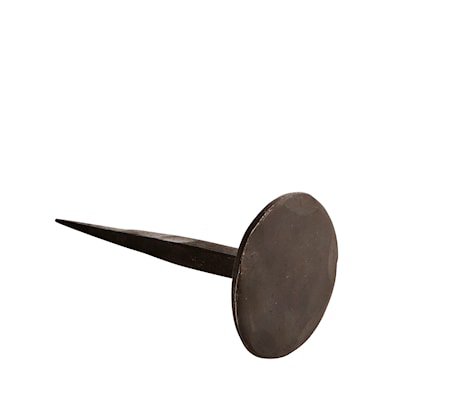 Håndlaget spiker Ø 5 cm - Svart