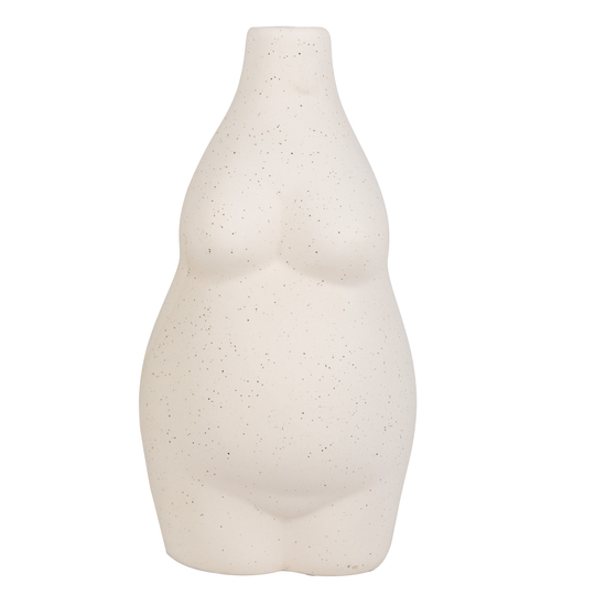 Vase Lady sand 18cm