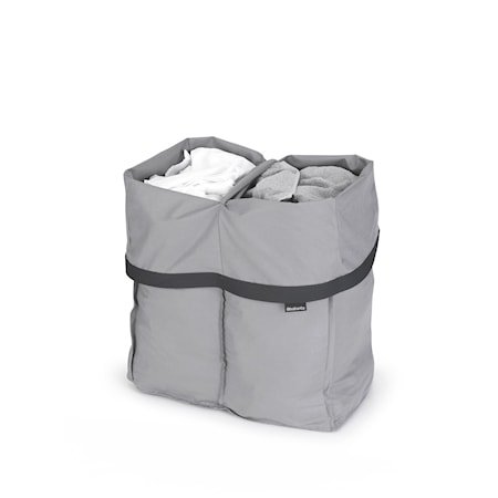Innerpose Grå til Bo Skittentøyskurv 2 x 45 L