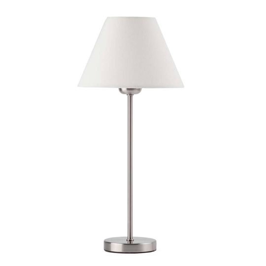 Elegante Nidia bordlampe i beige