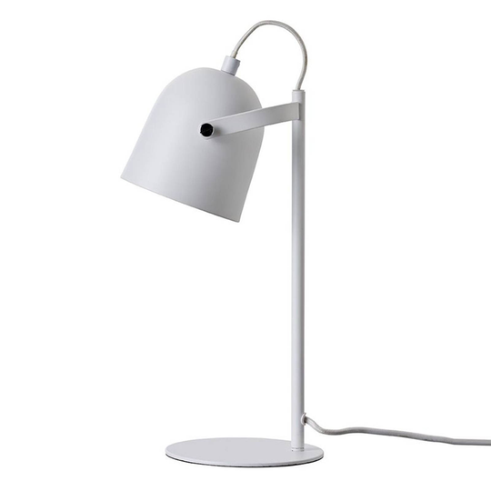 Dyberg Larsen Oslo bordlampe av metall, hvit