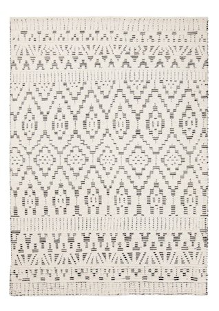 Zelbio Teppe Hvit/Svart 170x240 cm