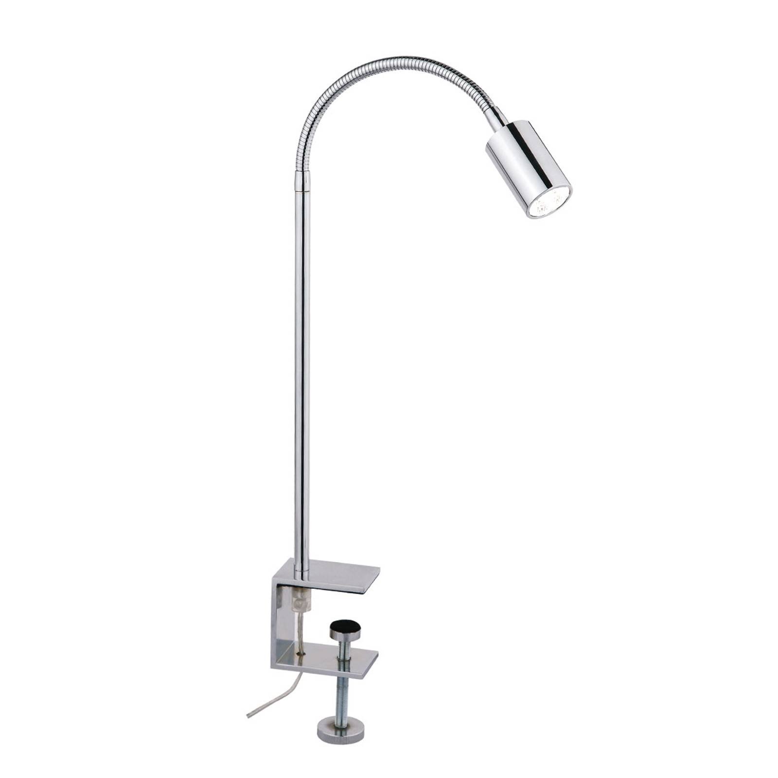 Karen LED-klemlampe med bryter