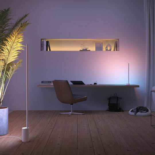 Philips Hue Gradient Signe LED-bordlampe hvit
