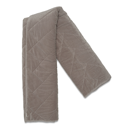 Sengeteppe Chevron Simply Taupe 260x260 cm